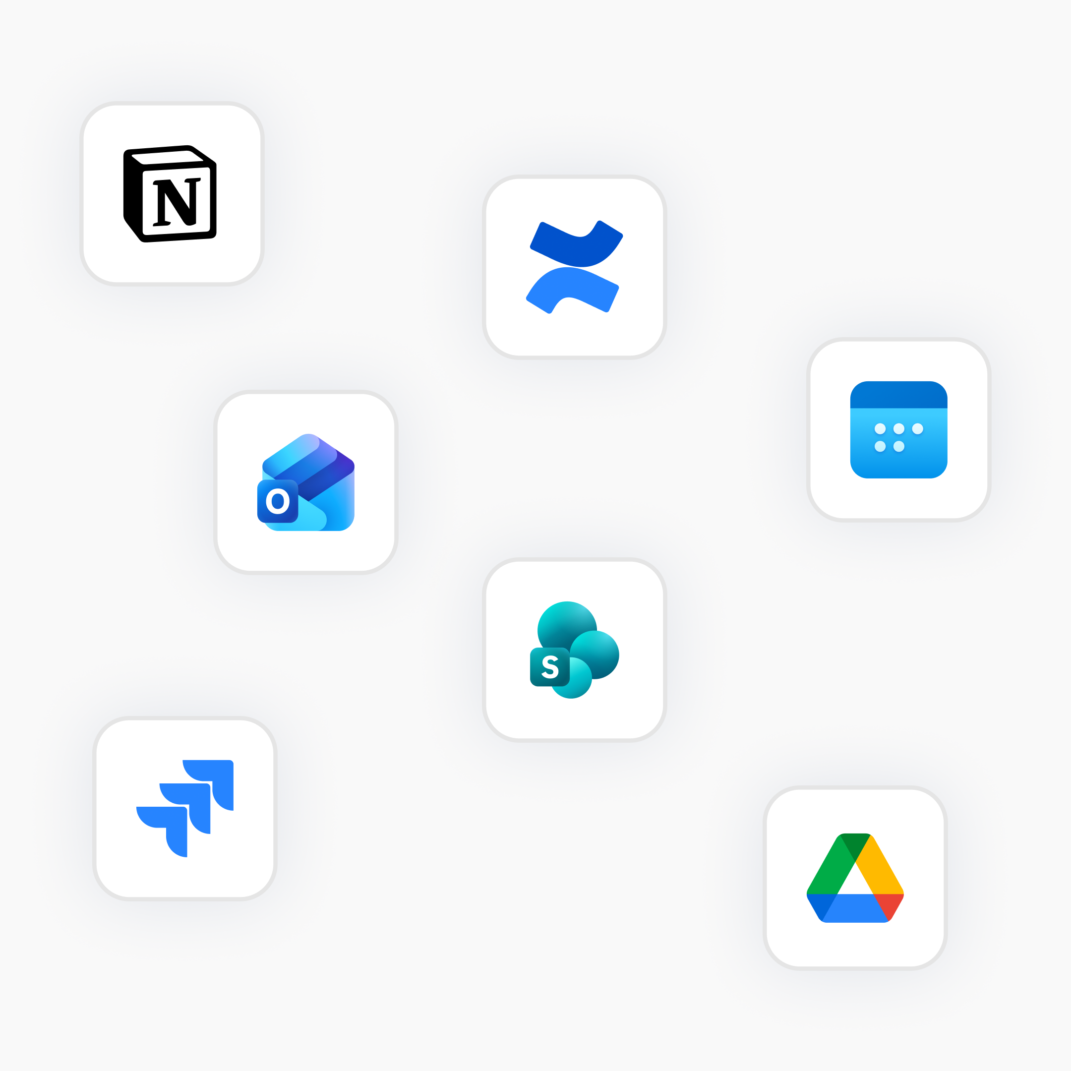 DeutschlandGPT Integrationen — Microsoft 365, Confluence, Jira, SharePoint, Notion, Teams, Outlook